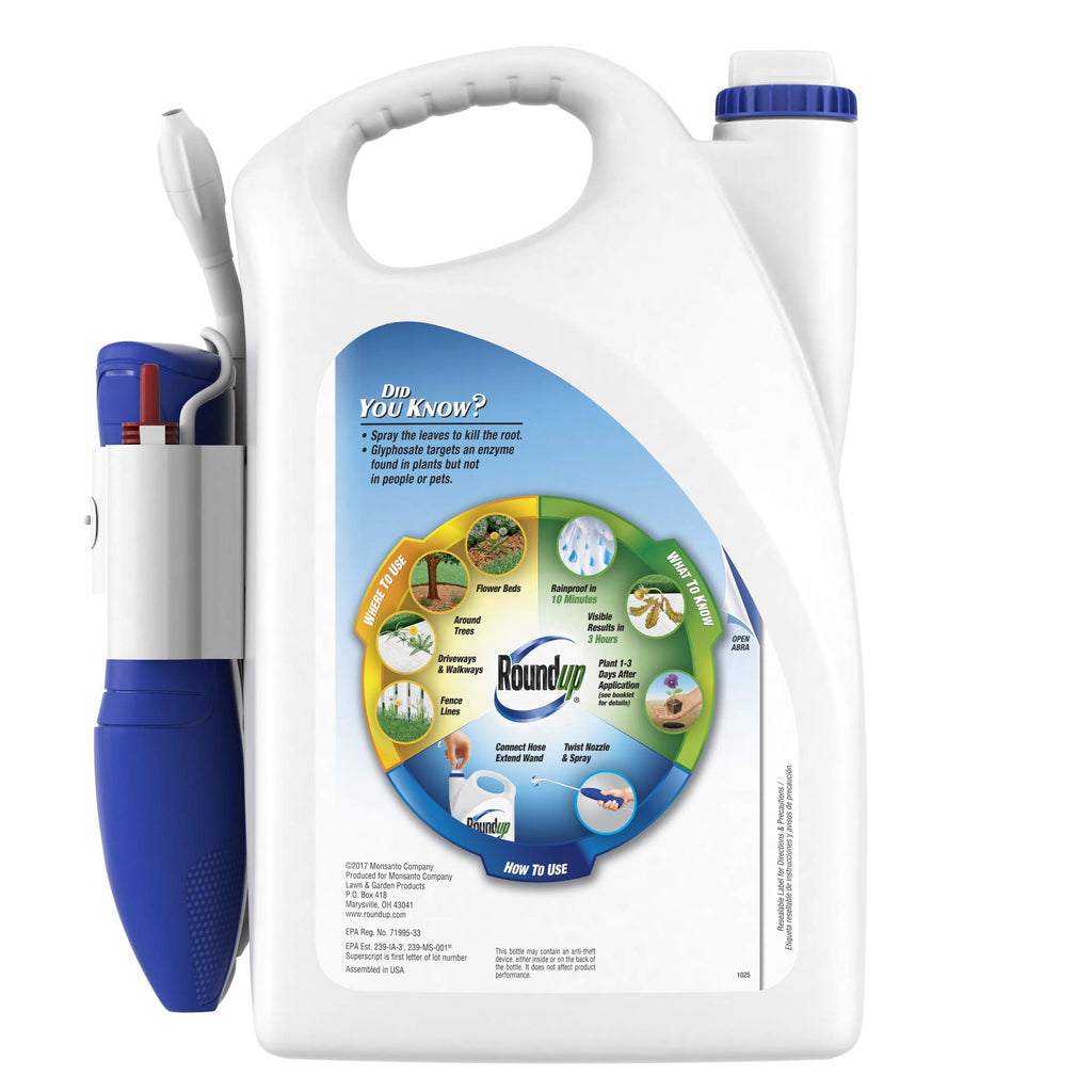 Ready-to-Use Weed & Grass Killer with Comfort Wand, 1.33 gal. L572