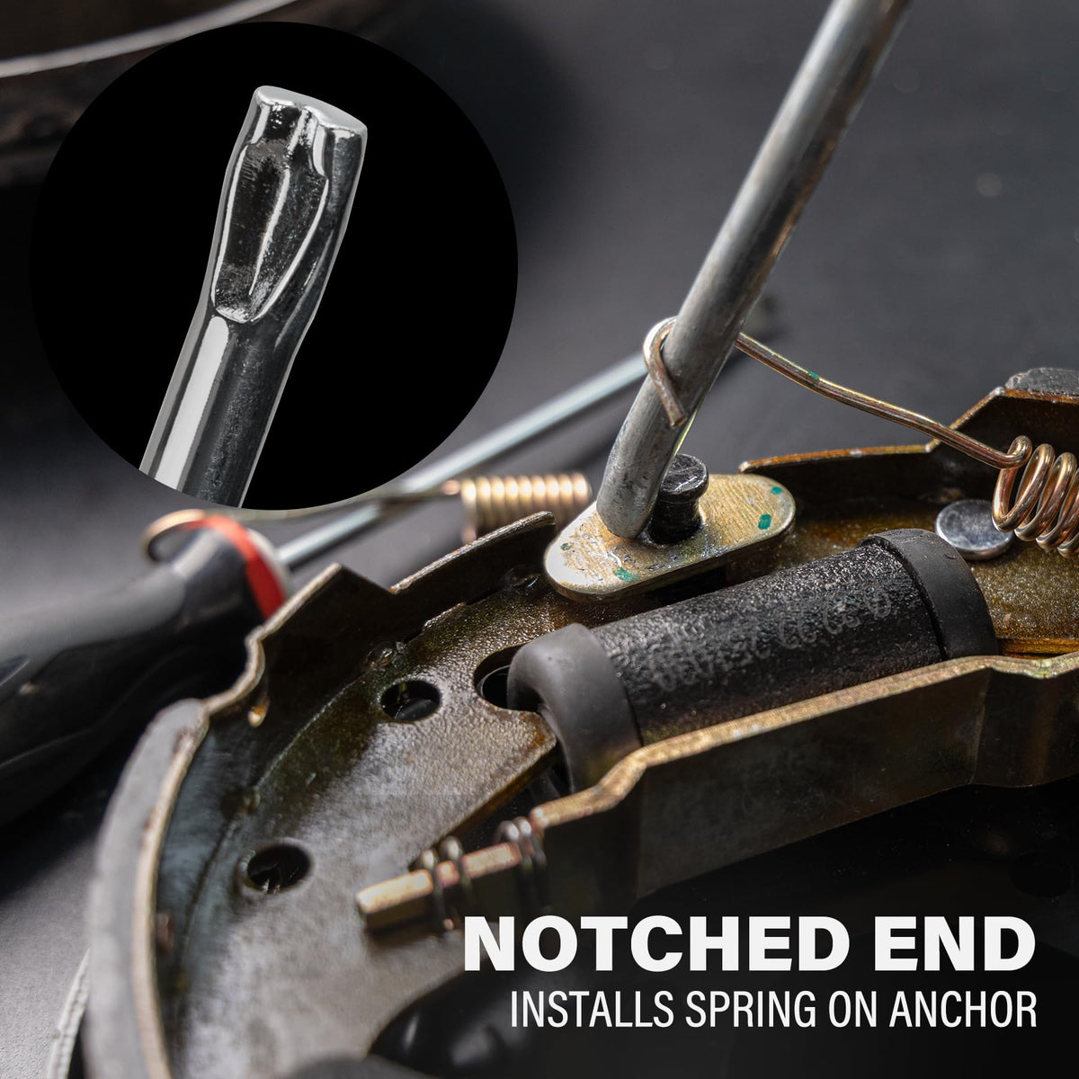 Brake Spring Pliers Double-Ended Carbon Steel V325