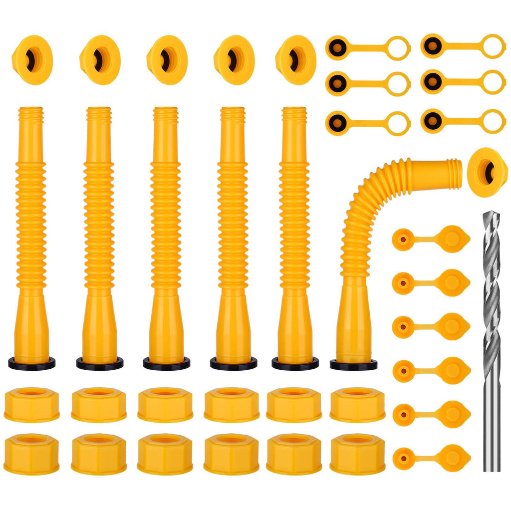 Gas Can Spout Replacement with 37 Accessories Q29371