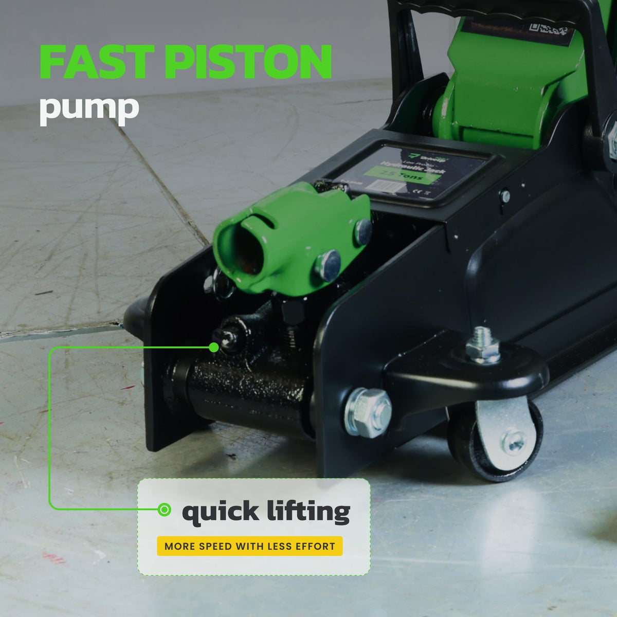 2.5 Ton Low Profile Hydraulic Floor Jack F18201