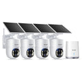 5MP Wireless Outdoor Security Cameras 4-Cam Kit C557029