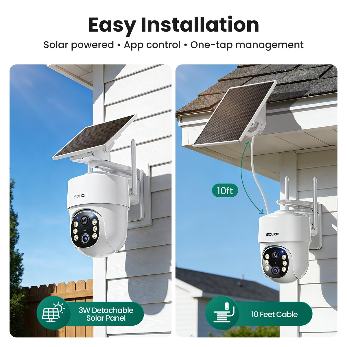 5MP Wireless Outdoor Security Cameras 4-Cam Kit C557029