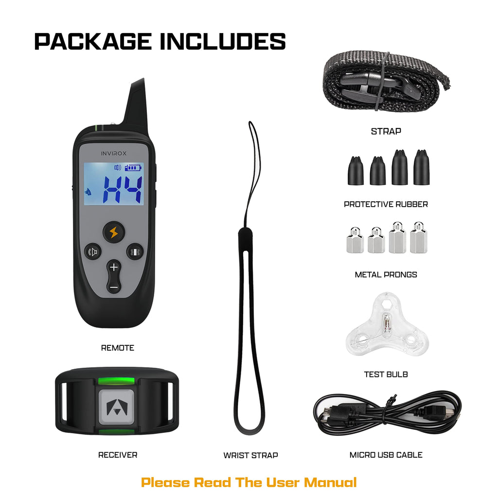 Dog Training Collar with Remote W7587