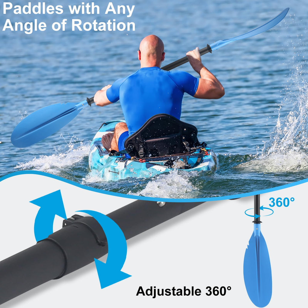 Telescoping Adjustable Kayak Paddle 70" to 95" N696577