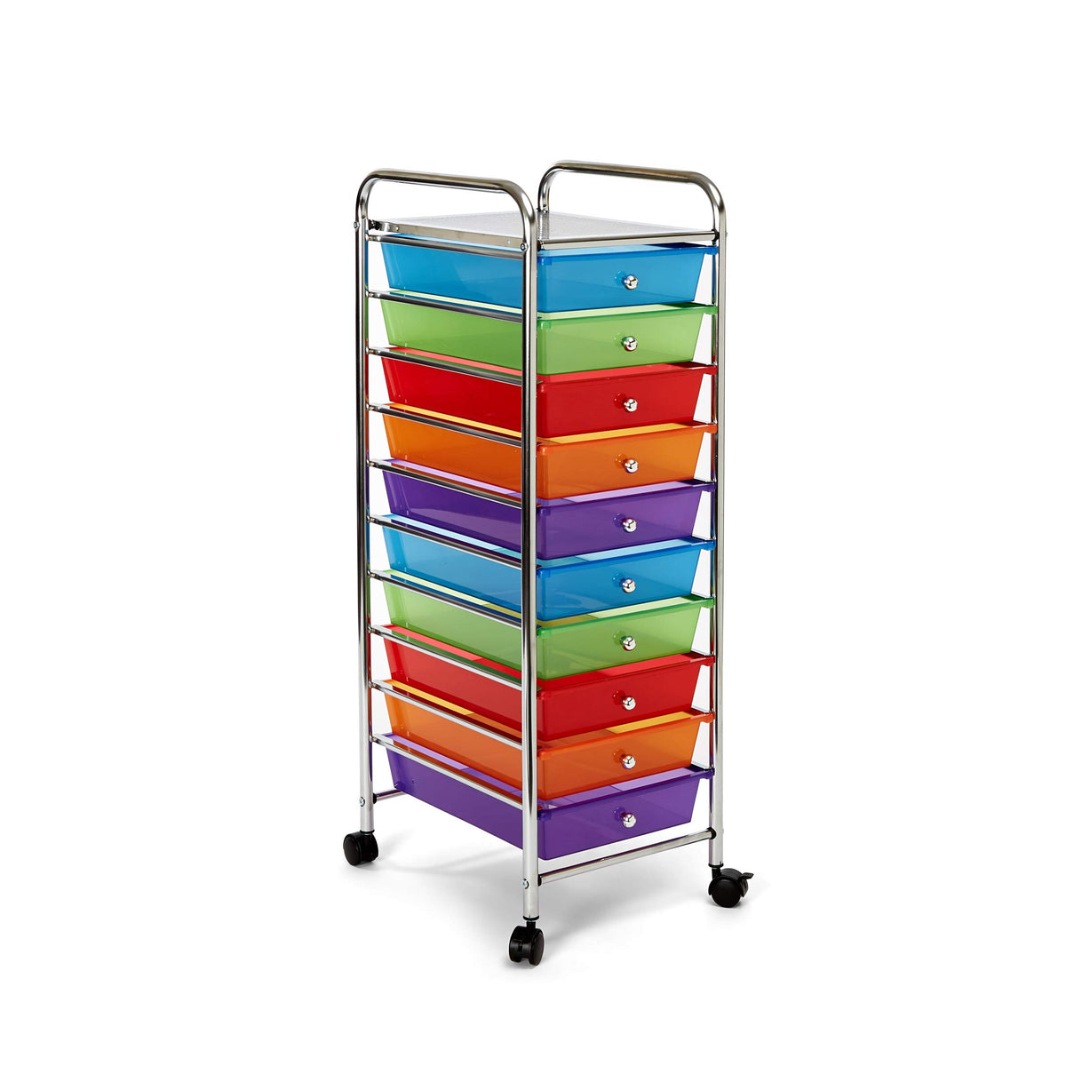 10 Drawer Rolling Storage Cart U468