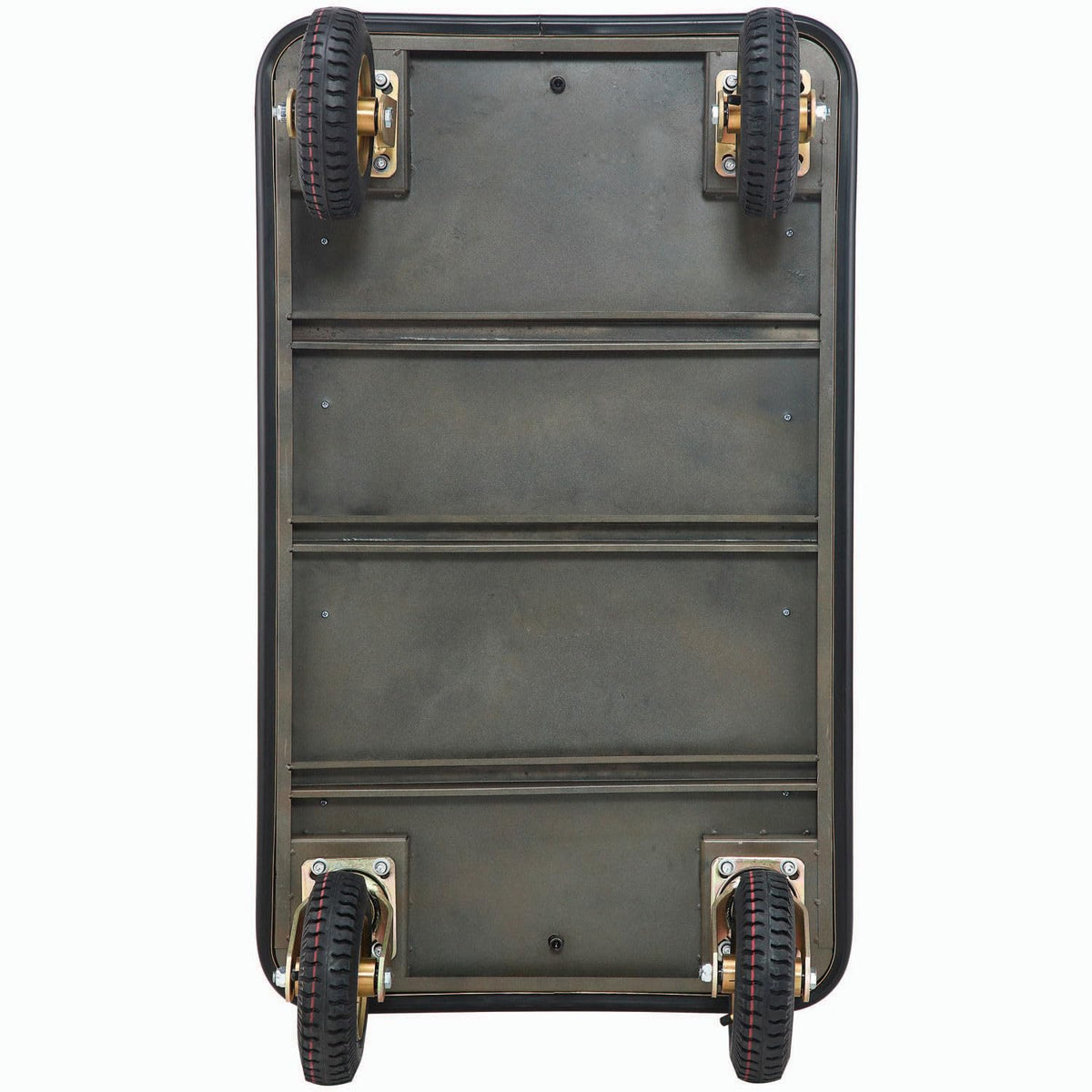 Gold Stainless Steel Bellman Cart Z1865