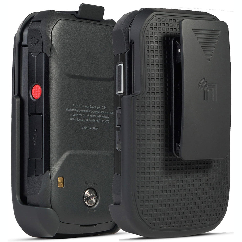 Black Rugged Flip Phone M2193