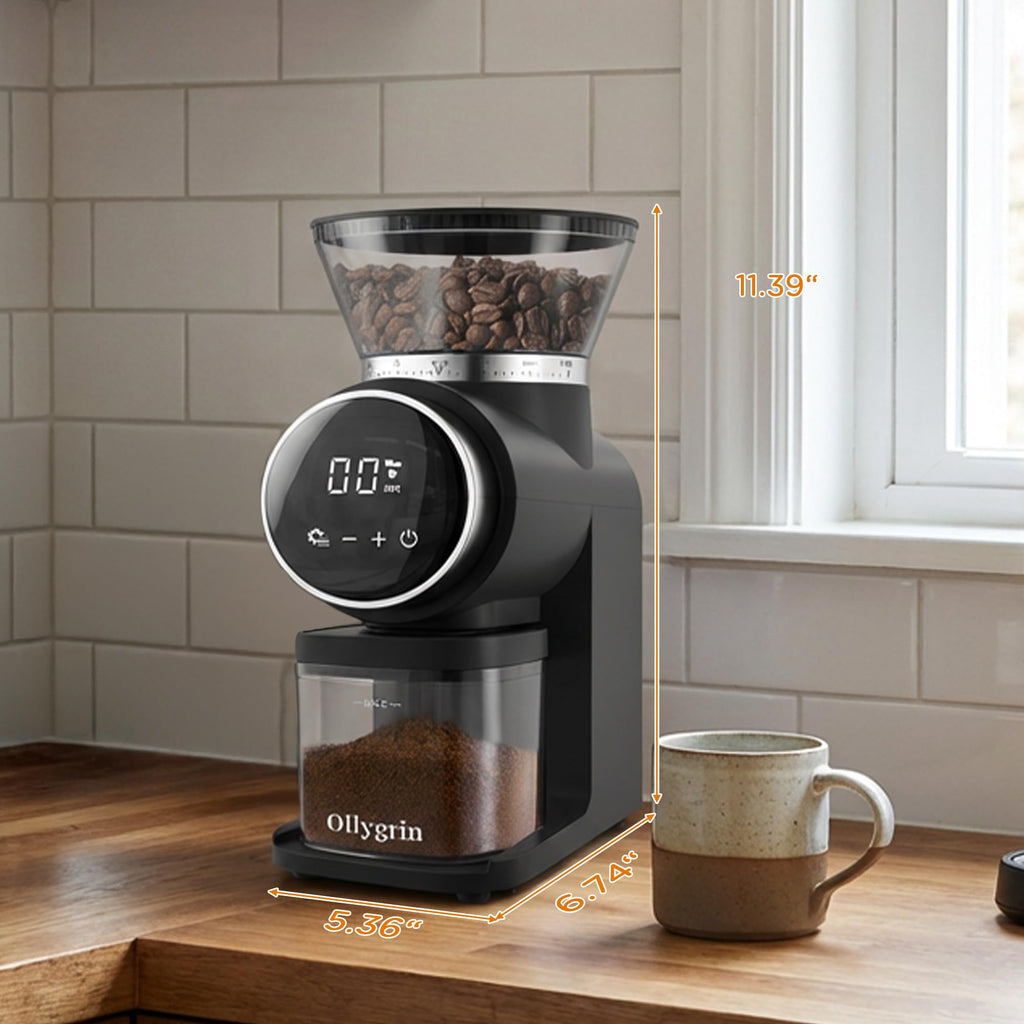Conical Burr Electric Coffee Grinder with 30 Settings Z640