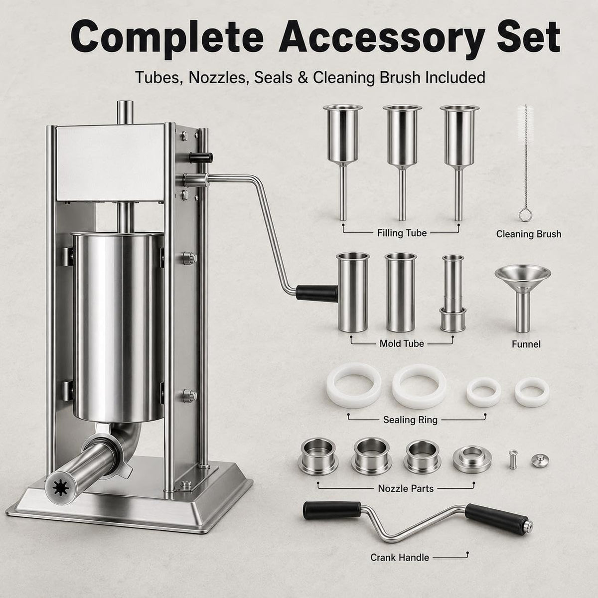 Churro Machine & Sausage Stuffer Combo U5223