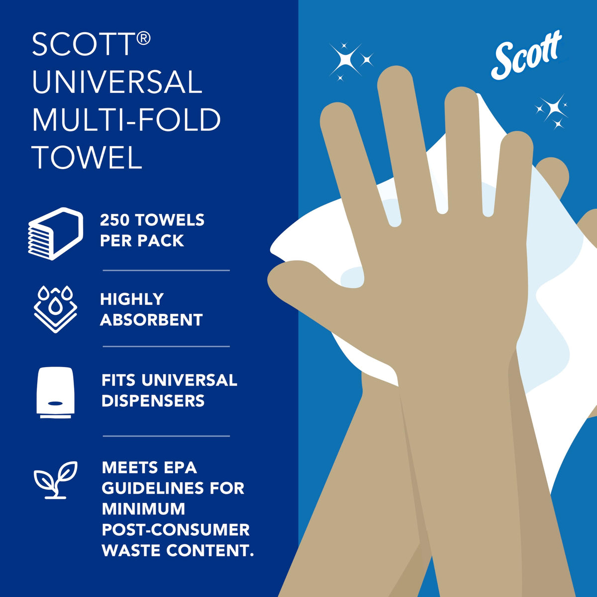 Multifold Paper Towels, 16 x 250 Sheets E32899