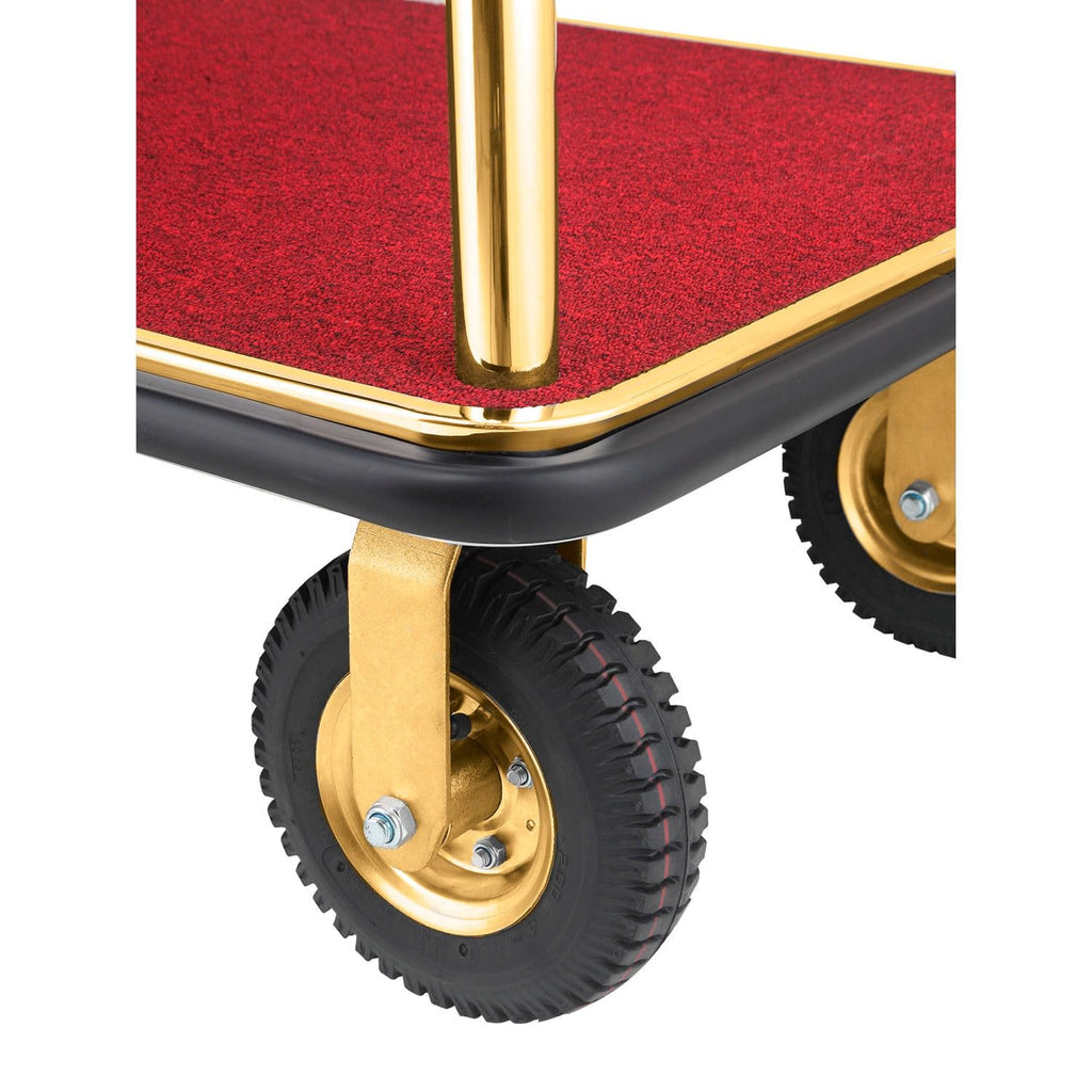 Gold Stainless Steel Bellman Cart Z1865