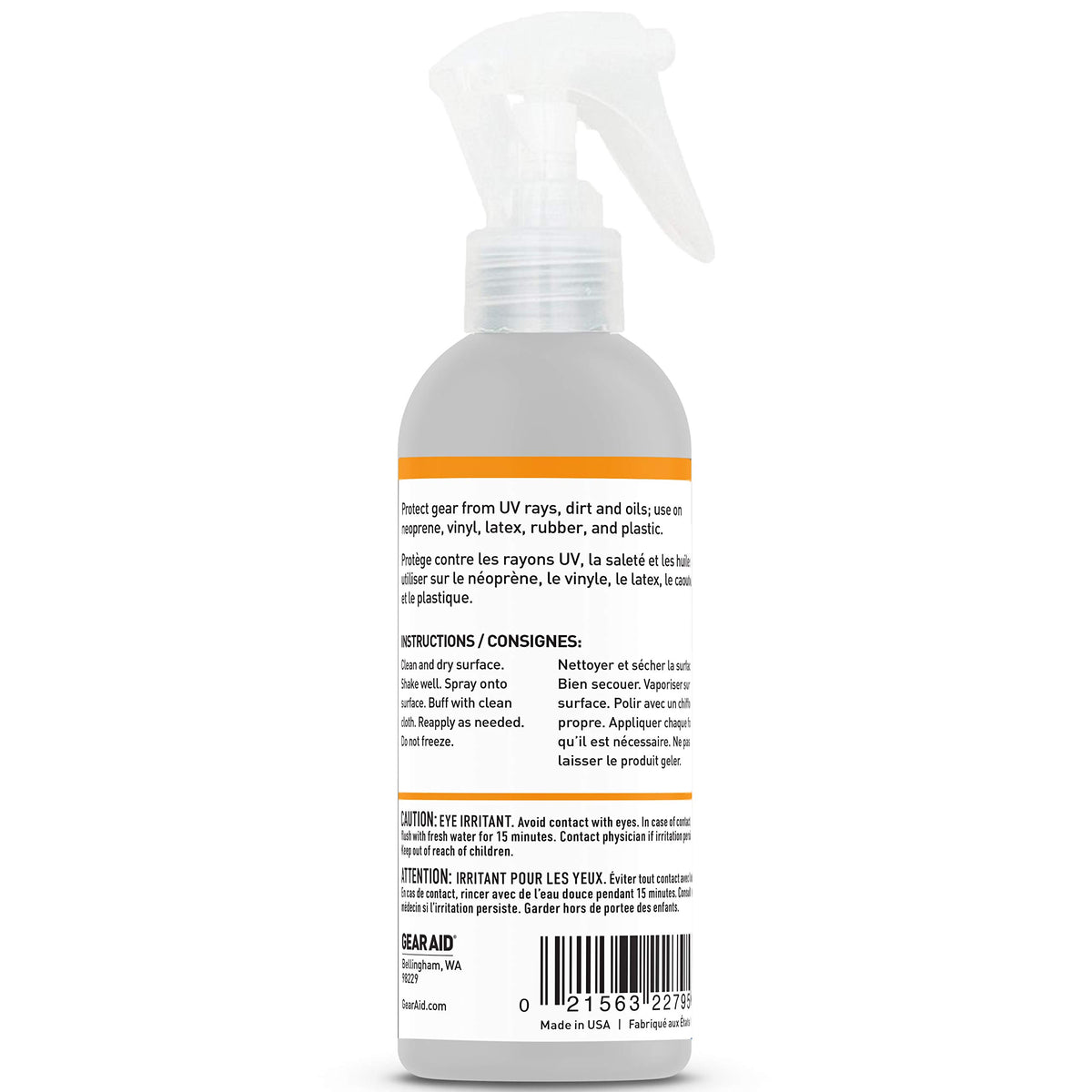 UV Protectant and Conditioner Spray for Outdoor Gear, 4 oz F3294
