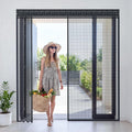 72x80 Inch Retractable Magnetic Screen Door P8821