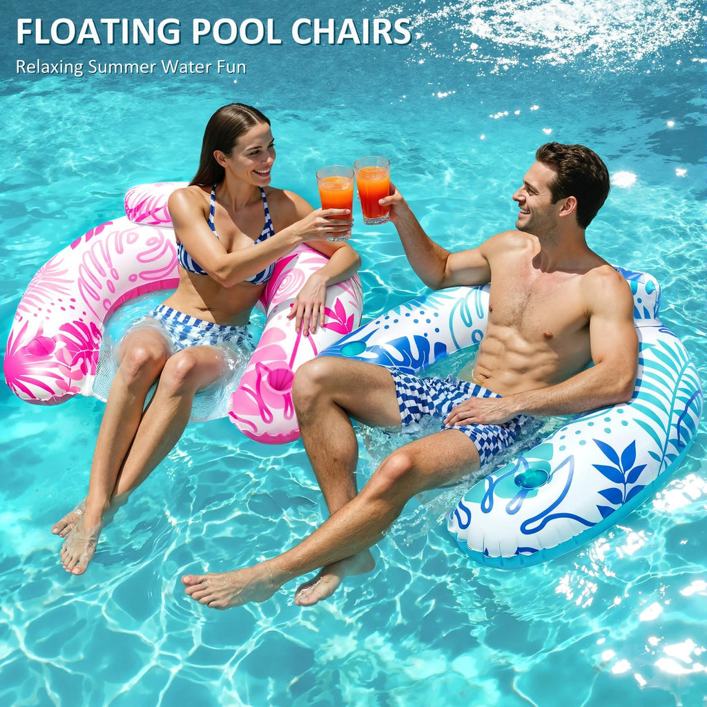 Inflatable Pool Float Chair 3 Pack Q12023