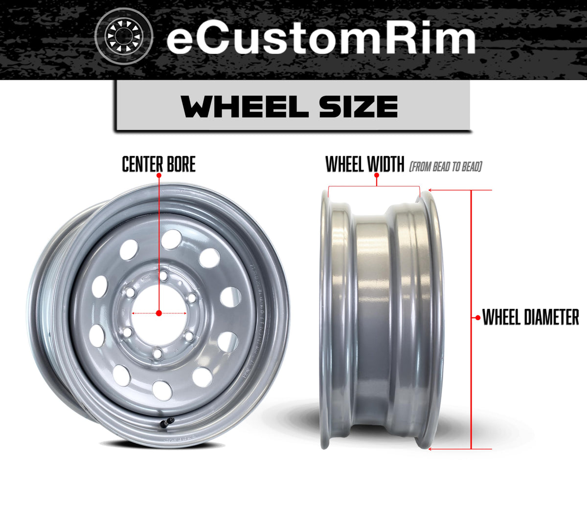 12 Inch Trailer Tire Rim Assembly G598