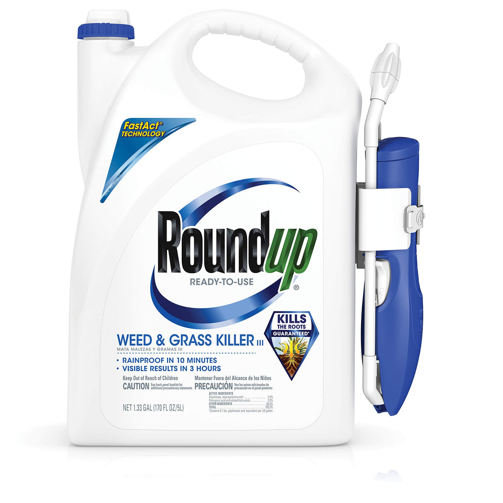 Ready-to-Use Weed & Grass Killer with Comfort Wand, 1.33 gal. L572