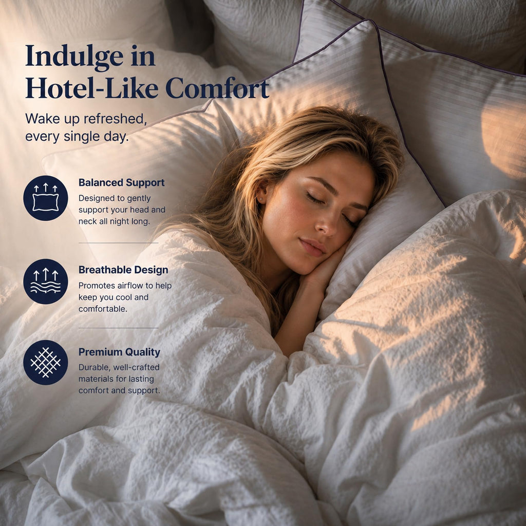 King Size Down Alternative Pillows Set of 2 B74585