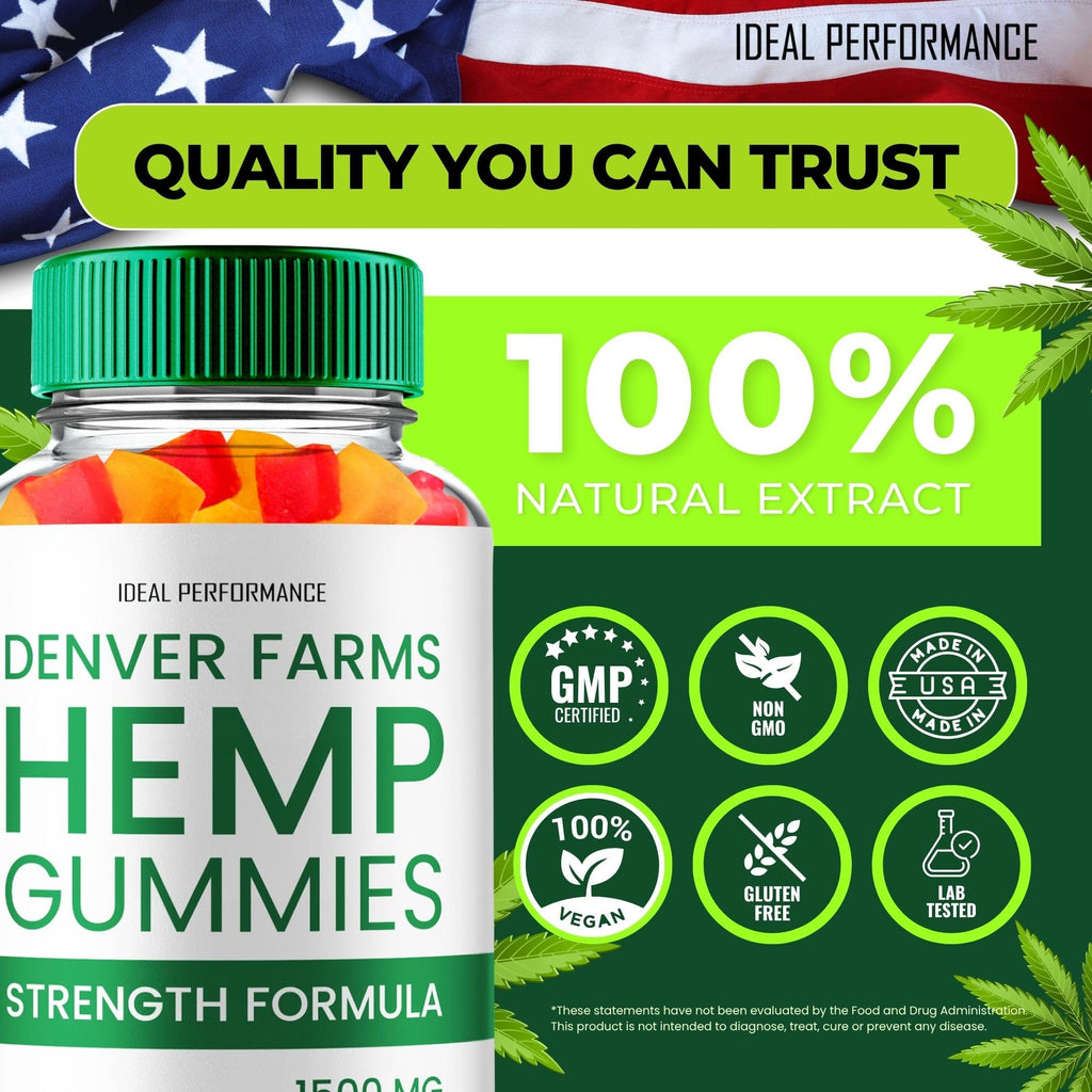 Maximum Strength All Natural Hemp Gummies 60 Gummies P29459