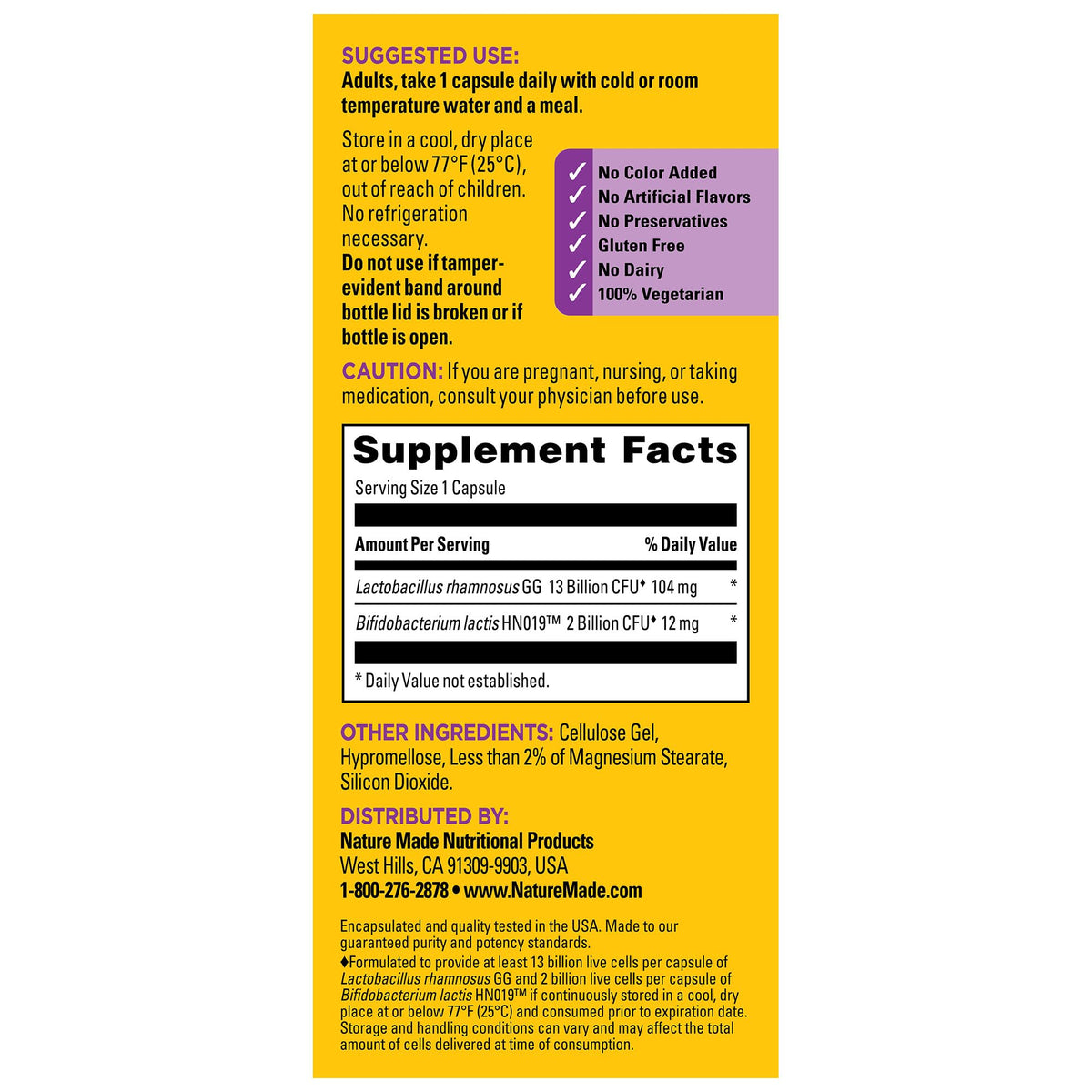 Probiotic Capsules X8570