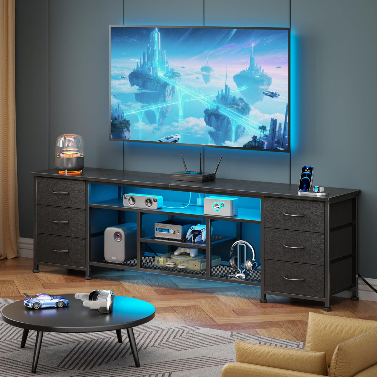 63 Inch LED TV Stand E428