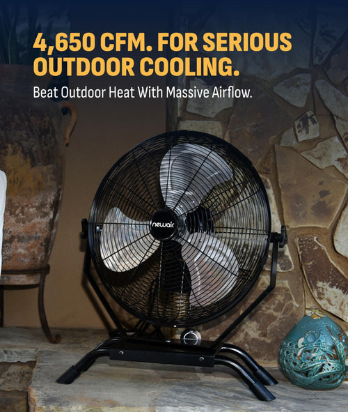 20" Outdoor Wall Mount Fan B6763