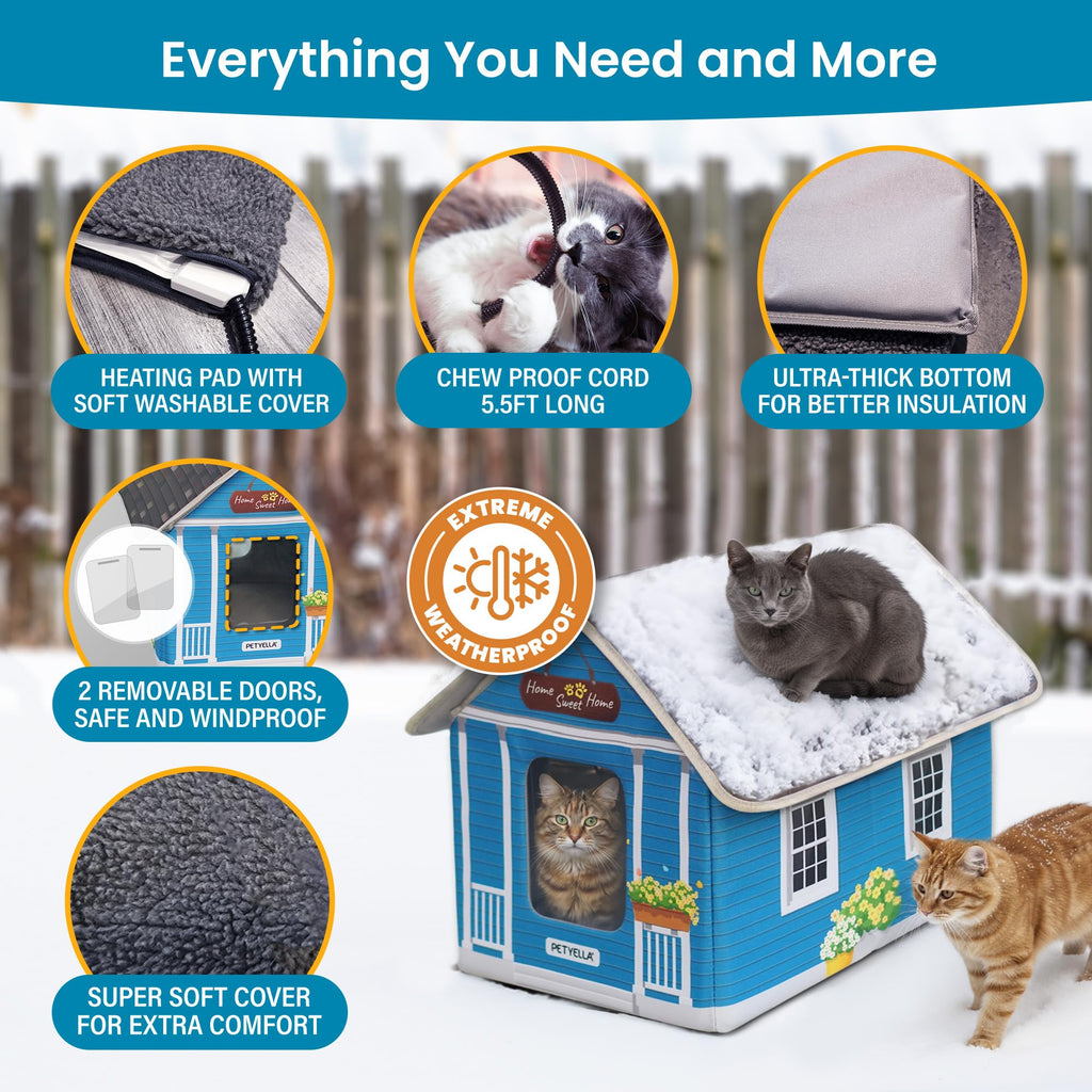 Heated Cat House M21519