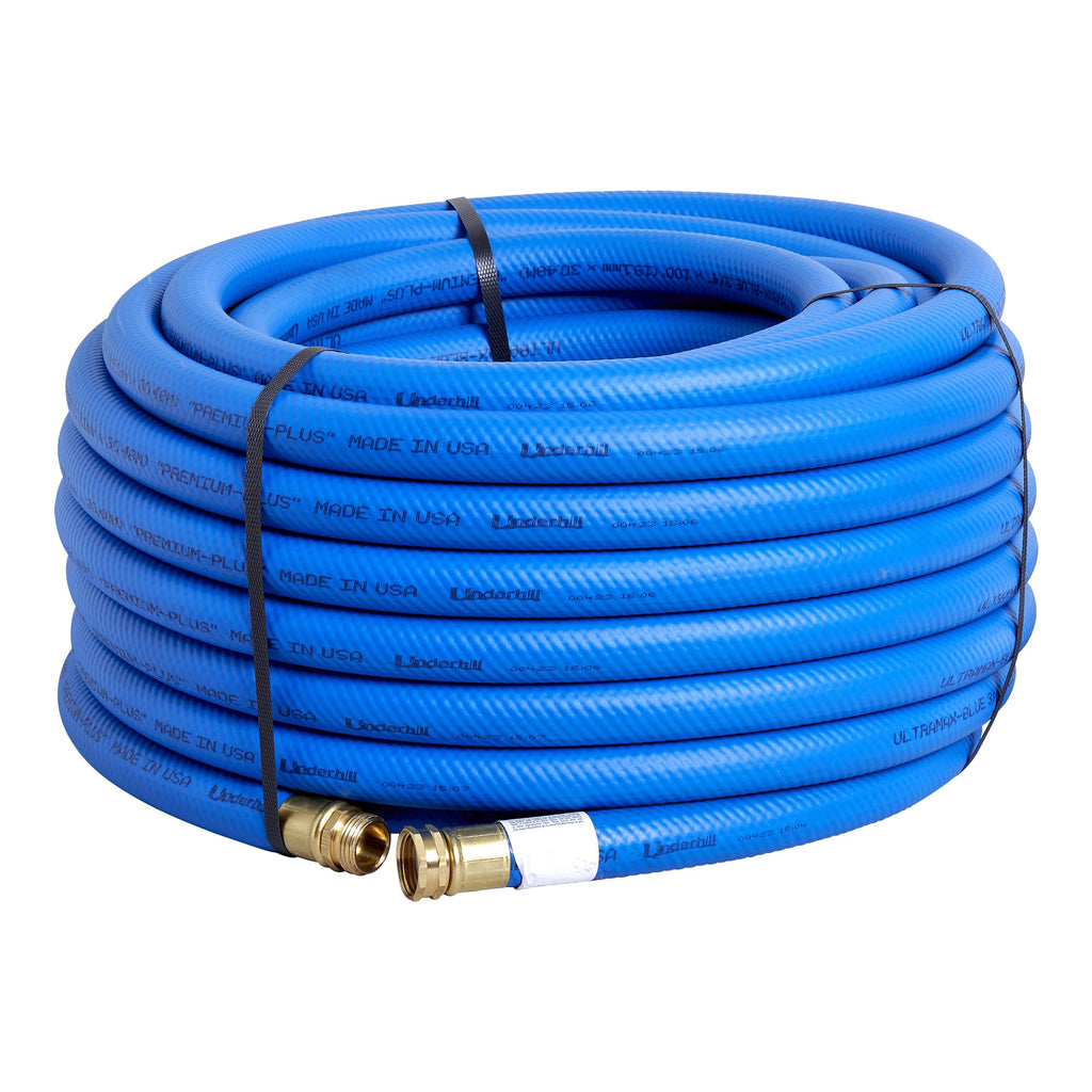 Blue 100 ft Lightweight Flexible Anti-Kink Garden Water Hose Q12864