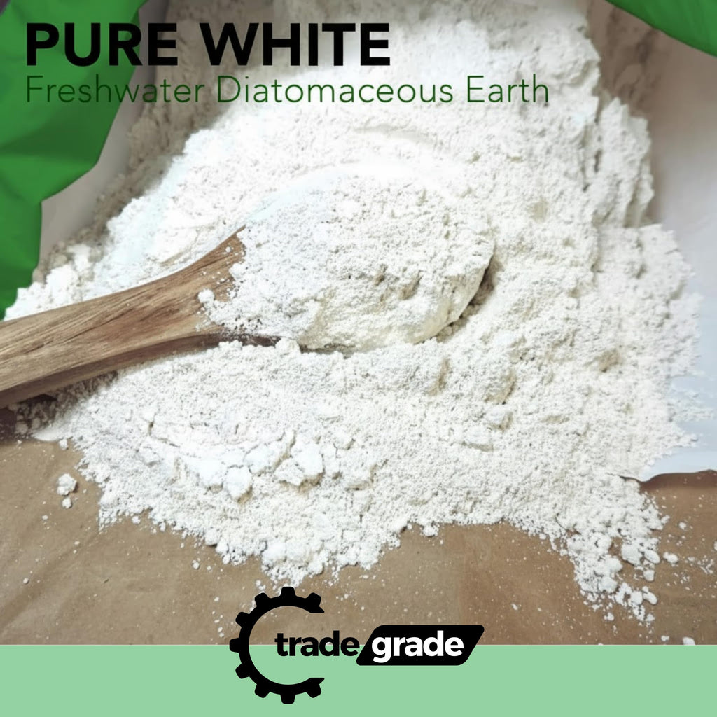 100% Food-Grade Diatomaceous Earth Powder 1 Gallon H44286