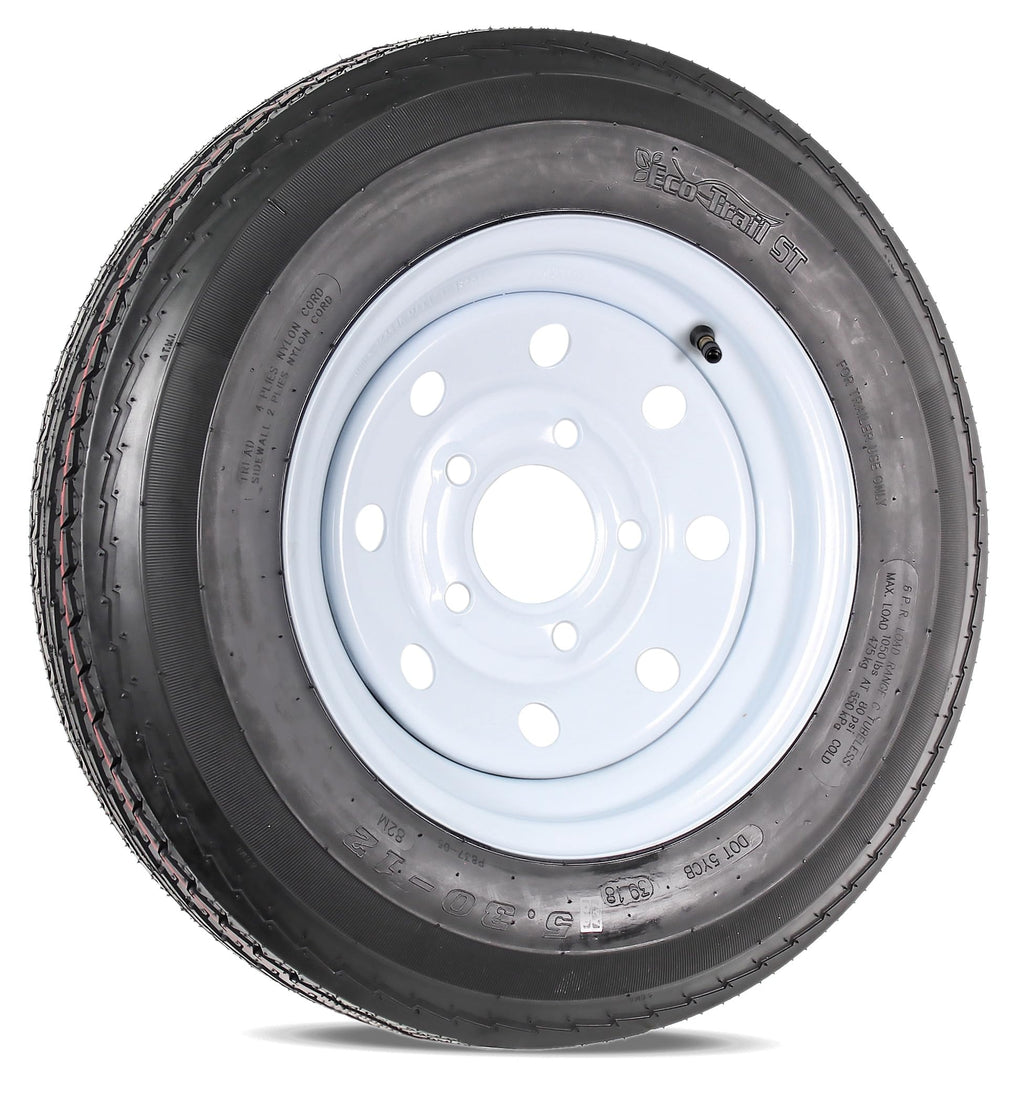 12 Inch Trailer Tire Rim Assembly G598