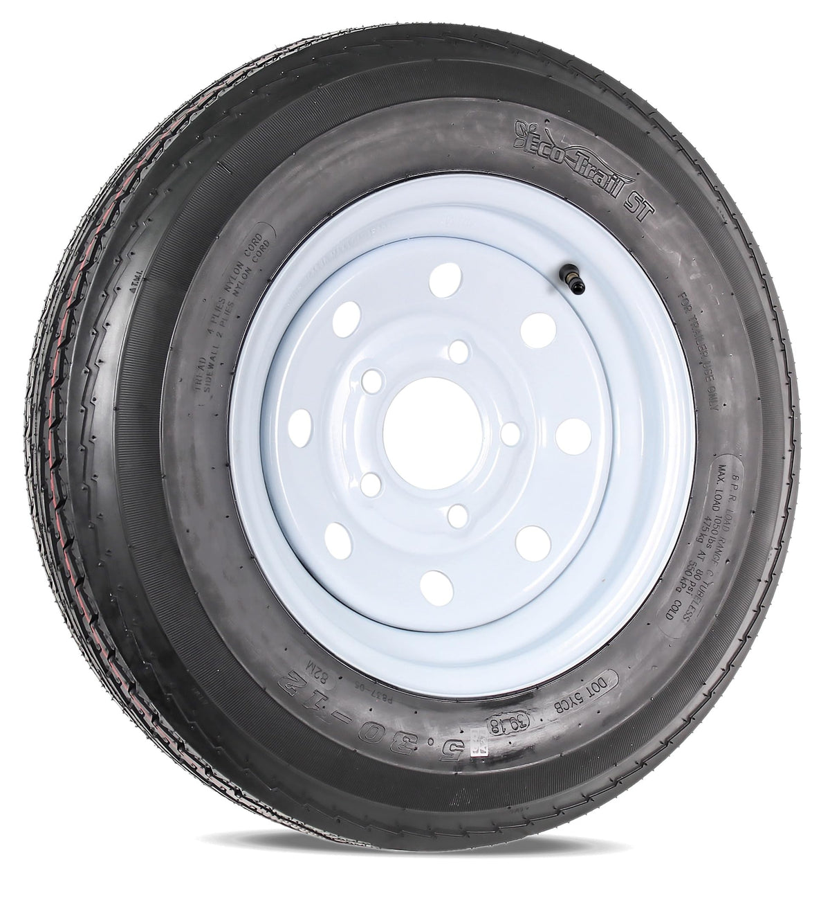 12 Inch Trailer Tire Rim Assembly G598