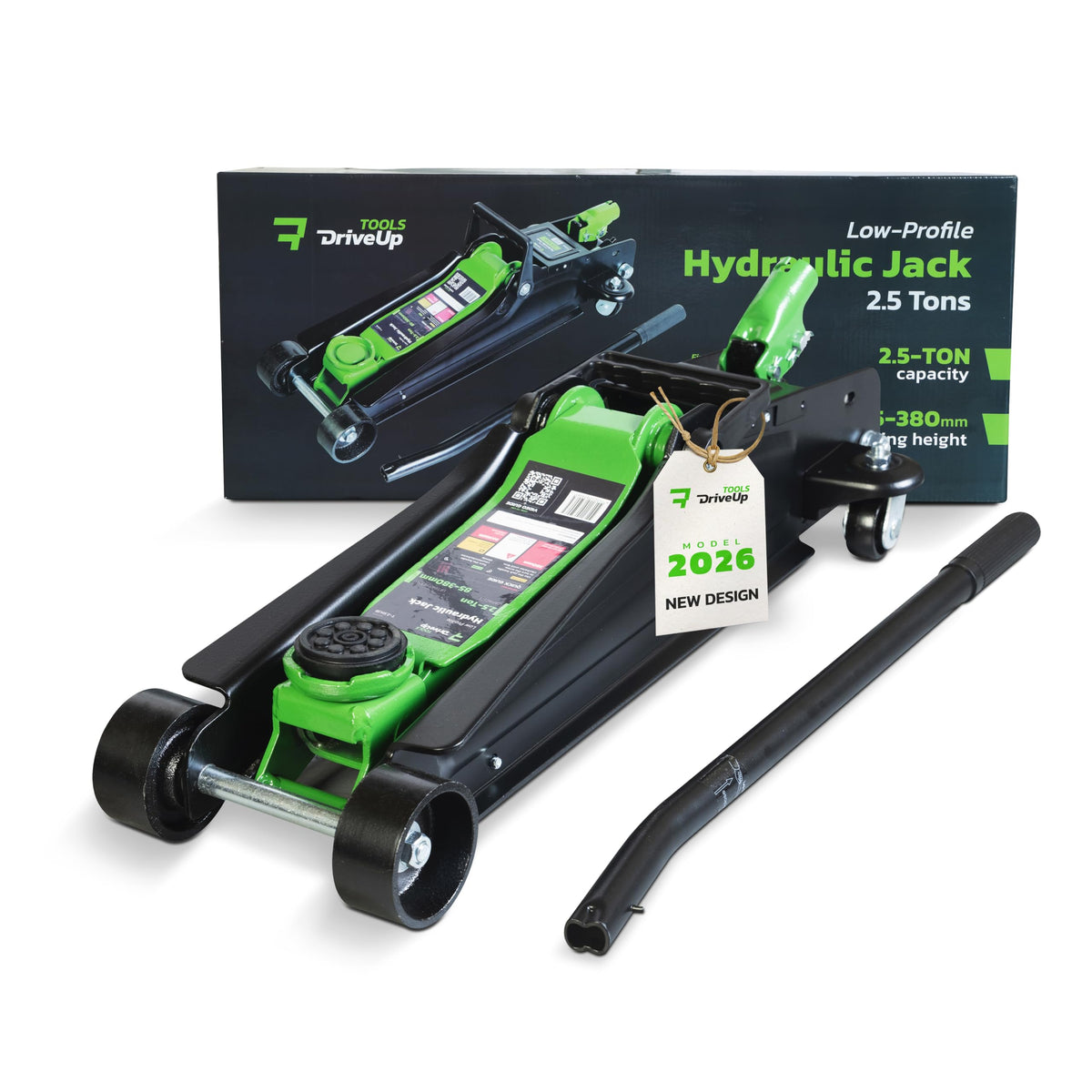 2.5 Ton Low Profile Hydraulic Floor Jack F18201
