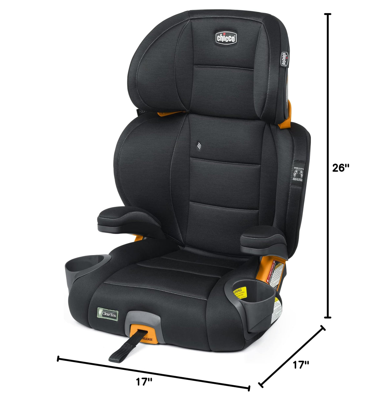 2-in-1 Belt-Positioning Booster Car Seat O58199
