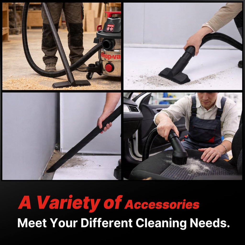 8 Gallon Stainless Steel Wet/Dry Vacuum M431535