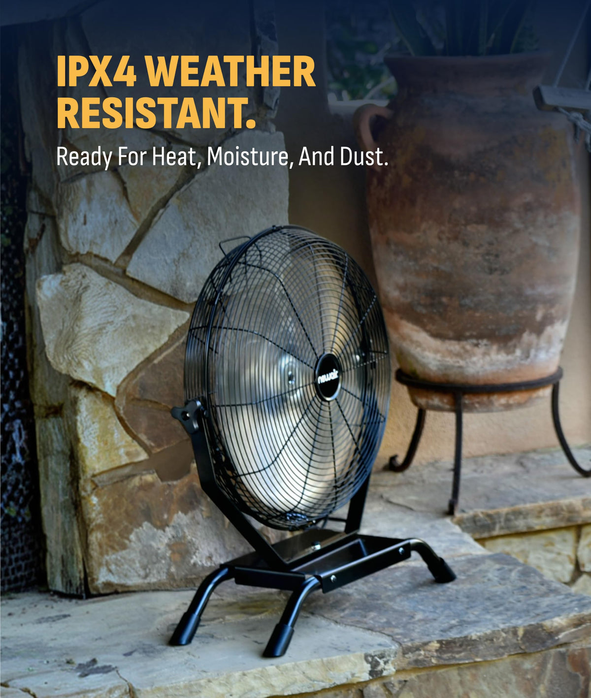 20" Outdoor Wall Mount Fan B6763