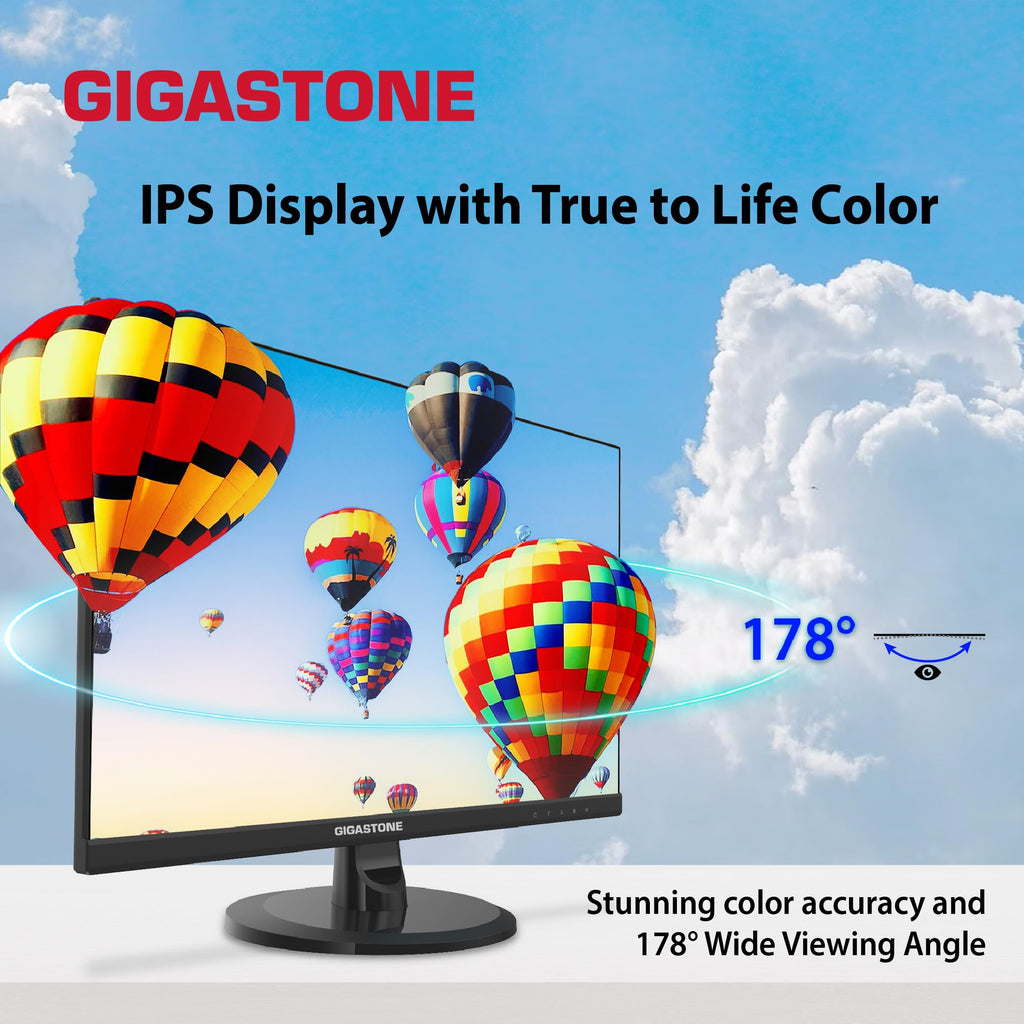 24 inch IPS LED Monitor 2-Pack 75Hz FHD Frameless K42866