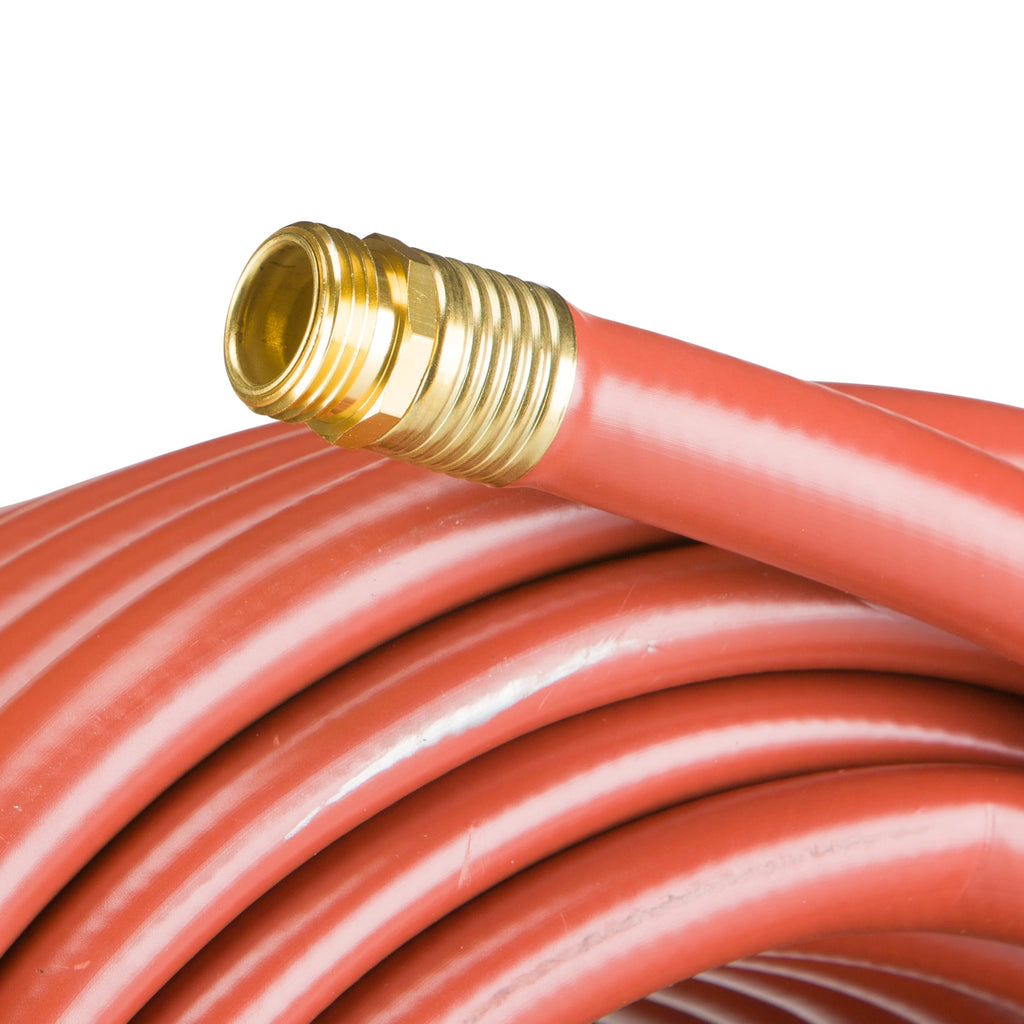 Heavy Duty Watering Hose, 100' Length, 3/4" Diameter, 400+ PSI, Red O270
