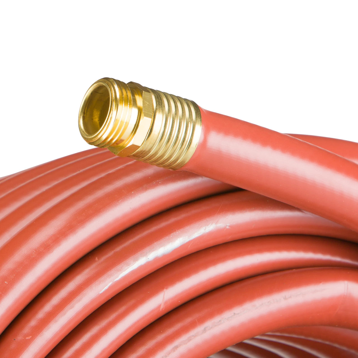 Heavy Duty Watering Hose, 100' Length, 3/4" Diameter, 400+ PSI, Red O270
