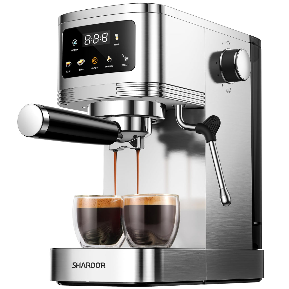 20 Bar Espresso Machine with Milk Frother and Touchscreen Z912354