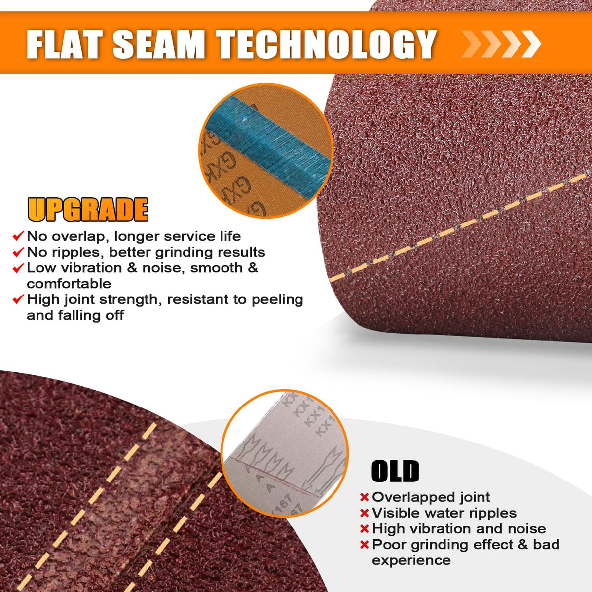 4x36 Inch Sanding Belts 31Pack X3459