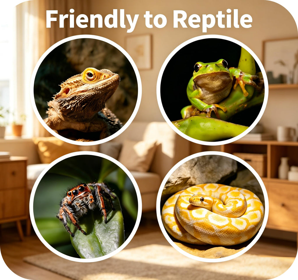 2-Tier Stackable Reptile Enclosure with Sliding Drawer Doors T102995