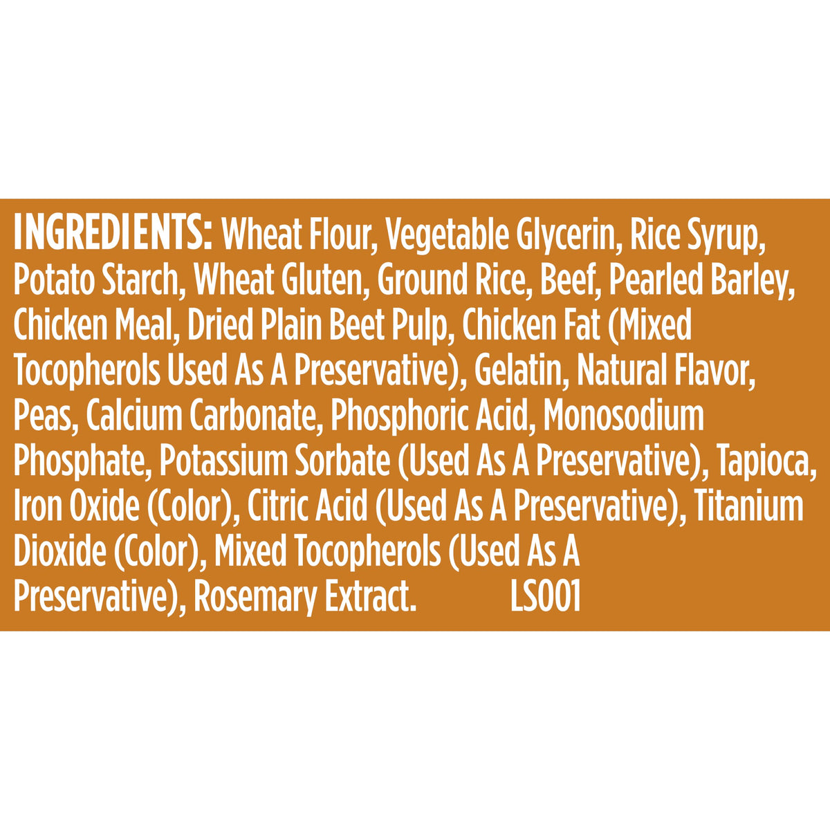 Beef Dog Chews 23.1 oz C702377
