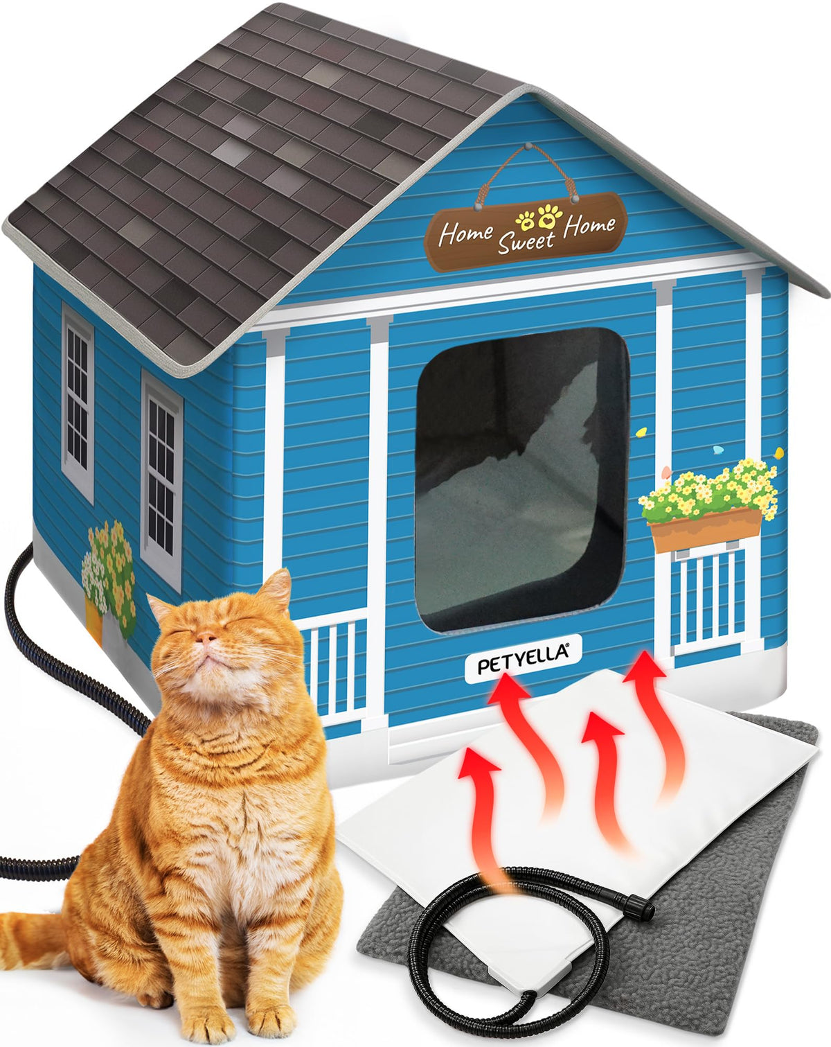 Heated Cat House M21519