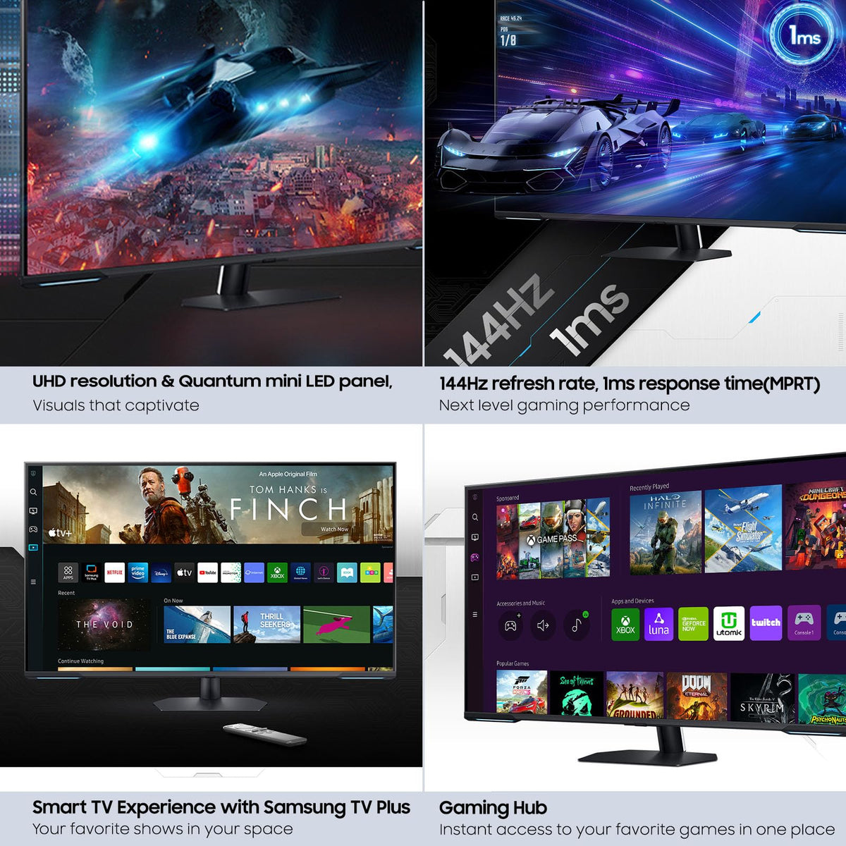 43" 4K UHD 144Hz Gaming Monitor H6920
