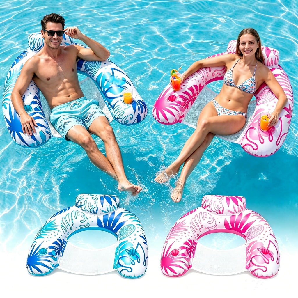 Inflatable Pool Float Chair 3 Pack Q12023
