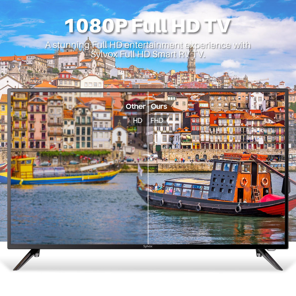 32 inch 1080P Smart Flat Screen TV F812