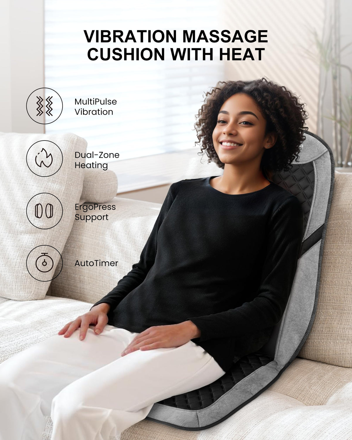 Back Massager with Heat C17110