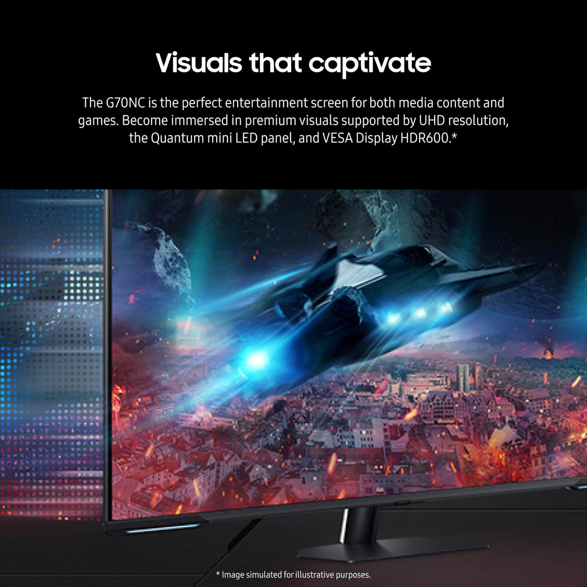43" 4K UHD 144Hz Gaming Monitor H6920