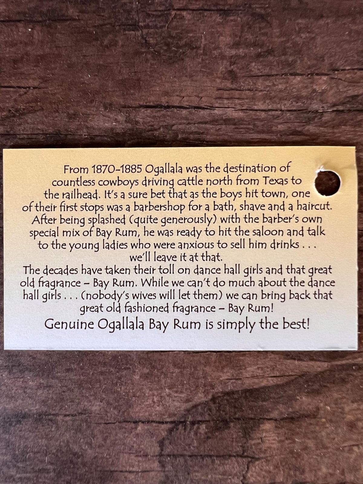 Bay Rum Limes & Peppercorns Aftershave 8 oz G6987