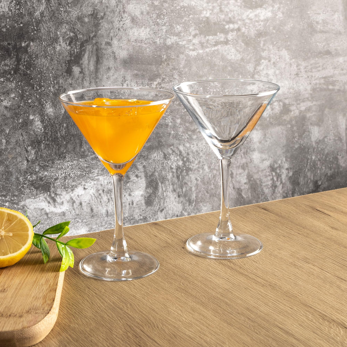 Martini Glasses Set of 7, 6 oz Reusable Cocktail Glasses with Stem C117750