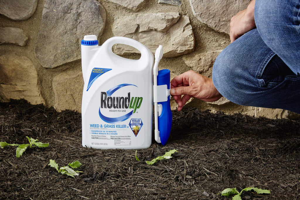 Ready-to-Use Weed & Grass Killer with Comfort Wand, 1.33 gal. L572